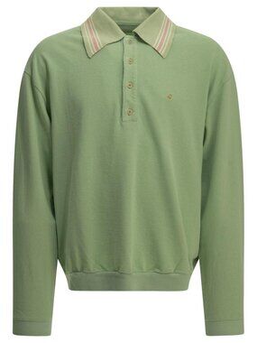 Kapital Polo Shirt With Buttons And Logo Tag Size 4 Men